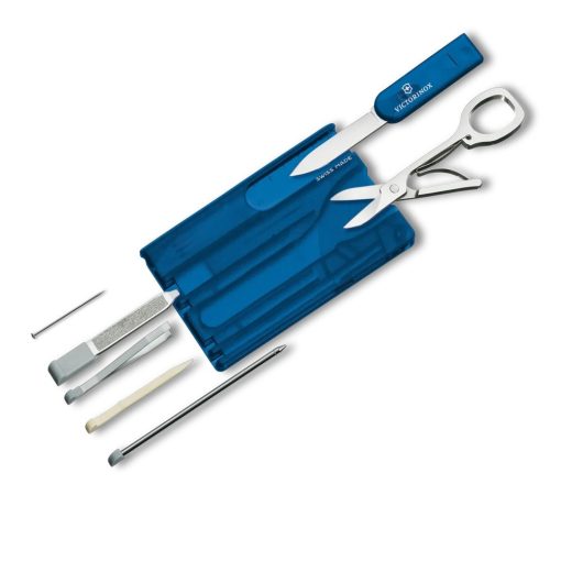 VICTORINOX Swiss Card Classic manikűr készlet, kék