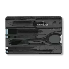 VICTORINOX Swiss Card Classic manikűr készlet, fekete
