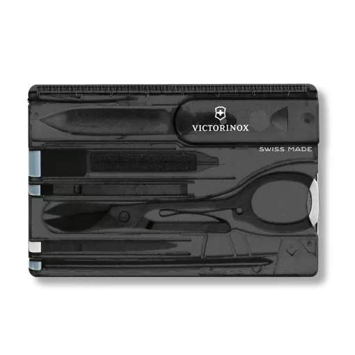 VICTORINOX Swiss Card Classic manikűr készlet, fekete