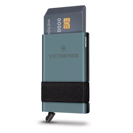 VICTORINOX Smart Card Wallet, Sharp Gray