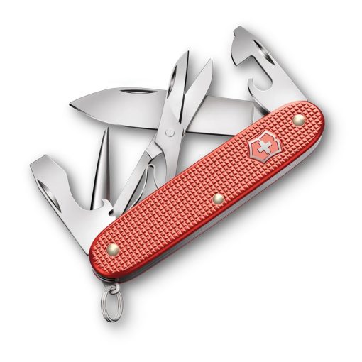 VICTORINOX Swiss Army Pioneer X zsebkés, alox, Limited Edition 2025, Stone Red