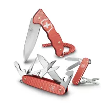 VICTORINOX Swiss Army Evoke zsebkés, alox, Limited Edition 2025, Stone Red