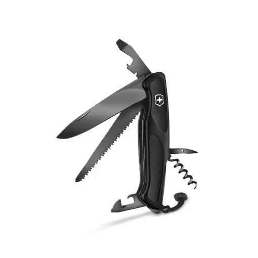 VICTORINOX Swiss Army Ranger 55 Grip Onyx Black zsebkés, fekete
