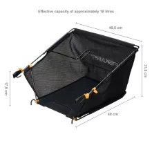 FISKARS StaySharp Max fűgyűjtő kézi fűnyíróhoz