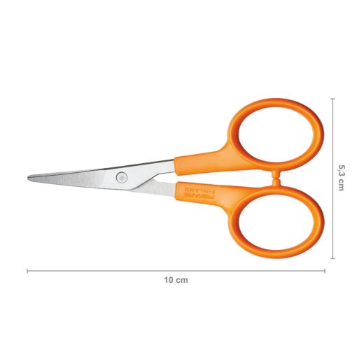 FISKARS Classic hajlított körömvágó olló (10 cm)