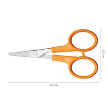 FISKARS Classic egyenes körömvágó olló (10 cm)