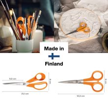 FISKARS Classic általános olló (21 cm) & varróolló (13 cm)