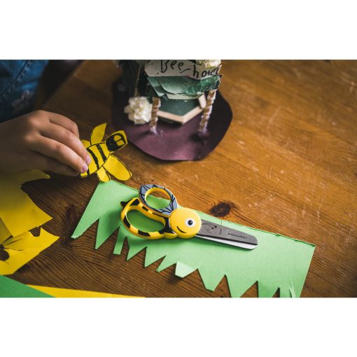 FISKARS Gyermekolló (13 cm) méhecske
