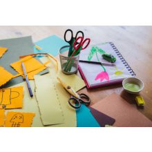 FISKARS Gyermekolló készlet (mocsári állatok)