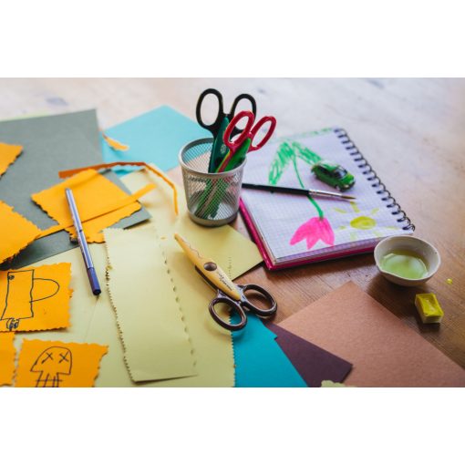 FISKARS Gyermekolló készlet (mocsári állatok)