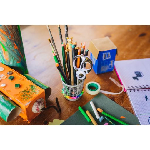 FISKARS Gyermekolló (13 cm) panda