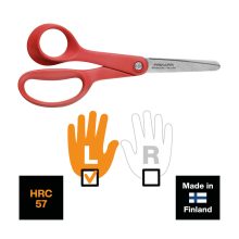 FISKARS Classic gyermekolló (13 cm) piros, balkezes