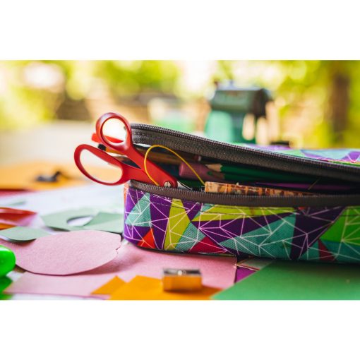 FISKARS Classic gyermekolló (13 cm) piros, balkezes