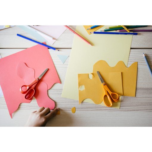 FISKARS Classic gyermekolló (13 cm) piros, balkezes