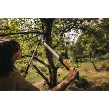 FISKARS PowerGearX fém fogaskerekes ágvágó, horgos pengével (L) LX98