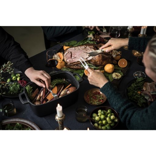 FISKARS Norden öntöttvas ovális lábas, fedővel (5 L)