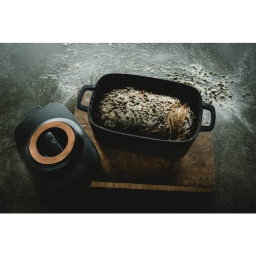 FISKARS Norden öntöttvas ovális lábas, fedővel (5 L)