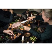 FISKARS Norden öntöttvas ovális lábas, fedővel (5 L)