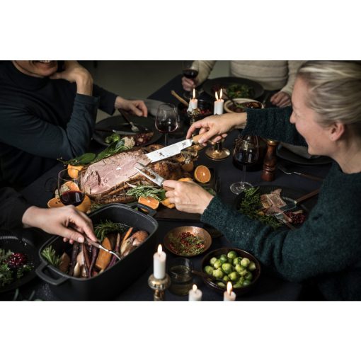 FISKARS Norden öntöttvas ovális lábas, fedővel (5 L)