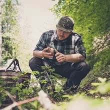 GERBER Asada Micarta zsebkés