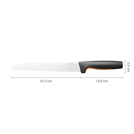 FISKARS Functional Form kenyérvágó kés (21 cm)