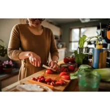 FISKARS Functional Form paradicsomszeletelő kés (12 cm)