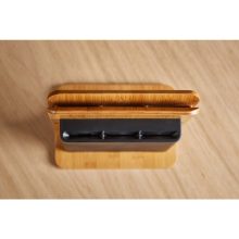 FISKARS Functional Form késkészlet, 5 késsel, bambusz blokkban