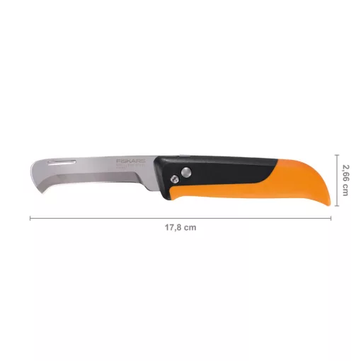 FISKARS X-Series összecsukható betakarító kés K80