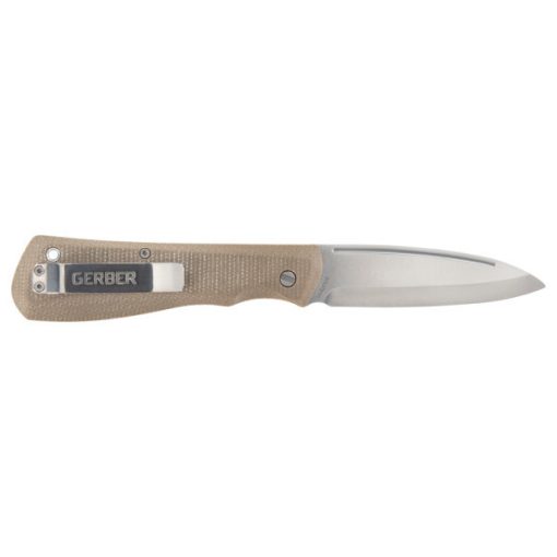 GERBER Mansfield Micarta zsebkés, natural