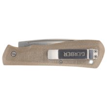 GERBER Mansfield Micarta zsebkés, natural