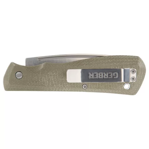 GERBER Mansfield Micarta zsebkés, olive