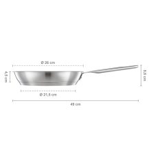 FISKARS All Steel serpenyő (26 cm) ceratec bevonattal