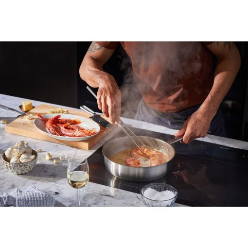 FISKARS All Steel pároló serpenyő (26 cm) ceratec bevonattal