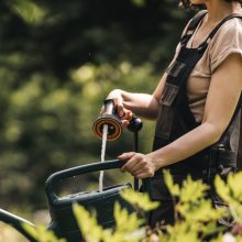 FISKARS Comfort 5 funkciós öntözőfej, elülső vezérlés