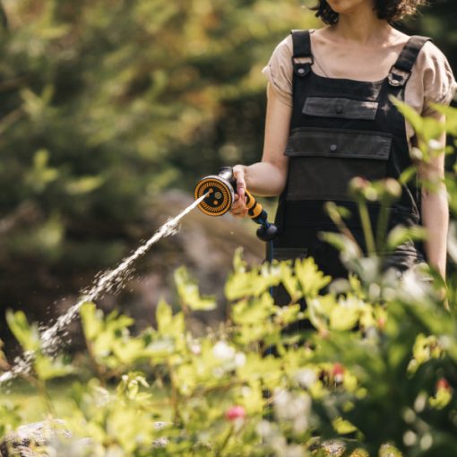 FISKARS Comfort 5 funkciós öntözőfej, elülső vezérlés