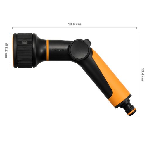 FISKARS Comfort 3 funkciós öntözőfej, hüvelykujj vezérlés