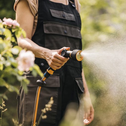 FISKARS Comfort 3 funkciós öntözőfej, hüvelykujj vezérlés