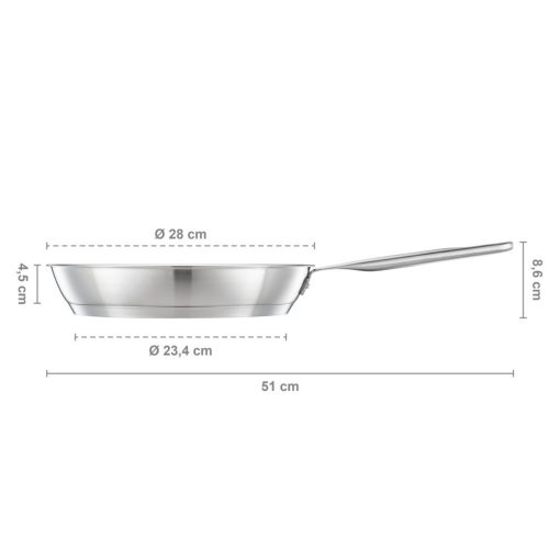 FISKARS All Steel Pure serpenyő  (28 cm)