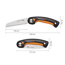 FISKARS Plus összecsukható fűrész SW68