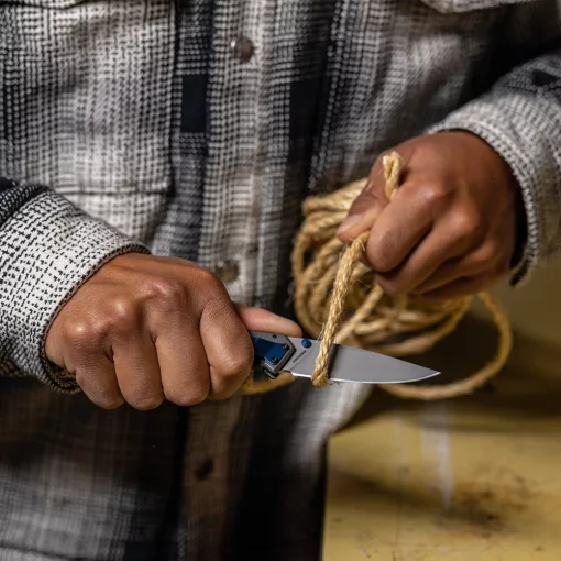 GERBER Paralite zsebkés, ezüst/kék