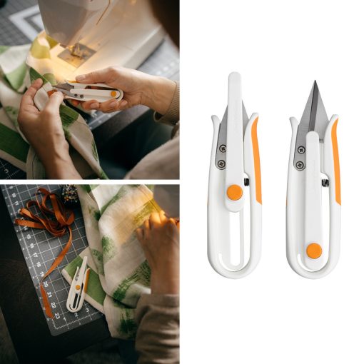 FISKARS Easy Action cérnavágó olló (12 cm)
