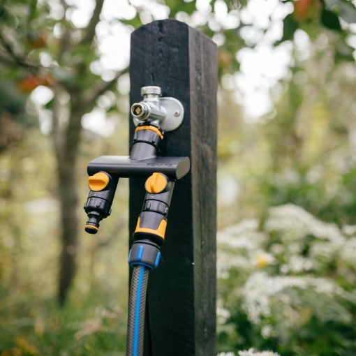 FISKARS Comfort 2 utas csaptelep csatlakozó, multi, be/ki