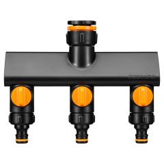 FISKARS Comfort 3 utas csaptelep csatlakozó, multi, be/ki