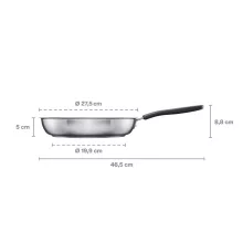FISKARS Functional Form serpenyő (26 cm) kerámia bevonattal