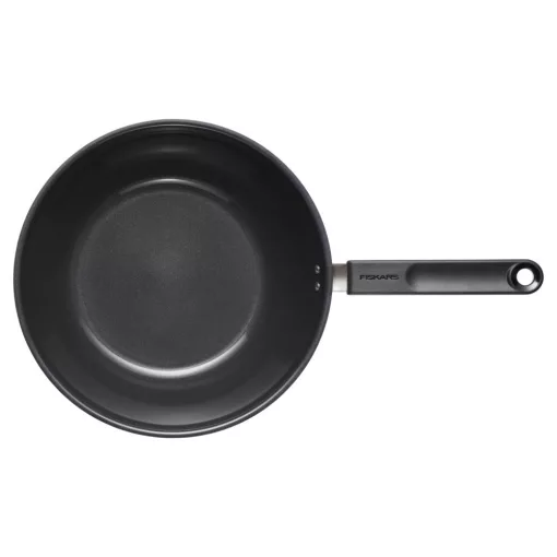FISKARS Functional Form wok (28 cm) kerámia bevonattal
