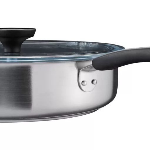FISKARS Functional Form párolóserpenyő, fedővel (26 cm) kerámia bevonattal