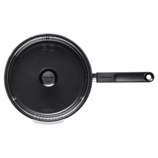 FISKARS Functional Form párolóserpenyő, fedővel (26 cm) kerámia bevonattal