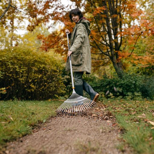 FISKARS Ergonomic lombseprű, fém fejjel