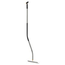 FISKARS Ergonomic gereblye, ívelt nyéllel