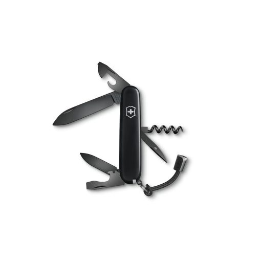 VICTORINOX Swiss Army Spartan Onyx Black zsebkés, fekete